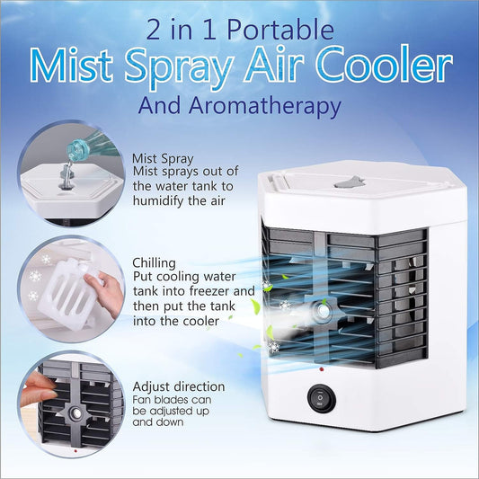Mini Enfriador Portátil 2 en 1 FK23B-46
