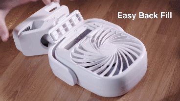 Ventilador Recargable 2 en 1 Portátil
