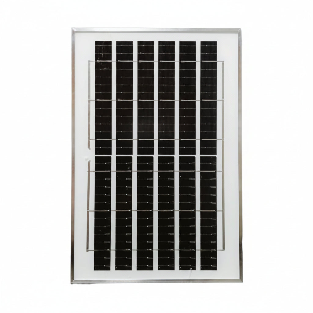 Ventilador Solar 26cm con Panel Solar y Control Remoto