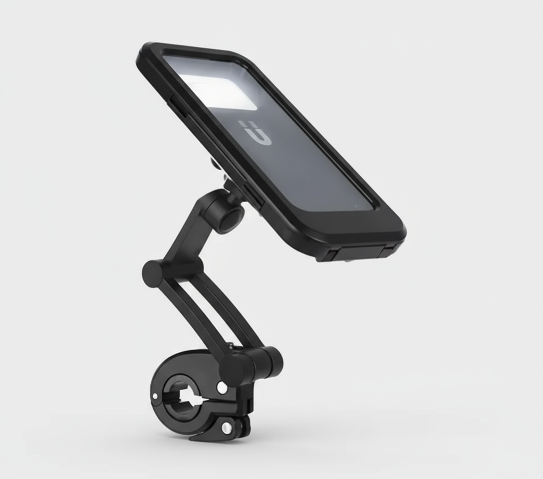 Gray helmet for bikers