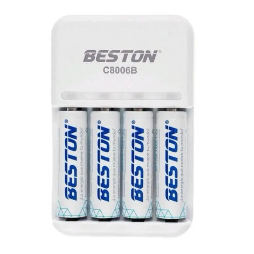 Cargador de Pilas Beston 8006 Ni-MH AA/AAA
