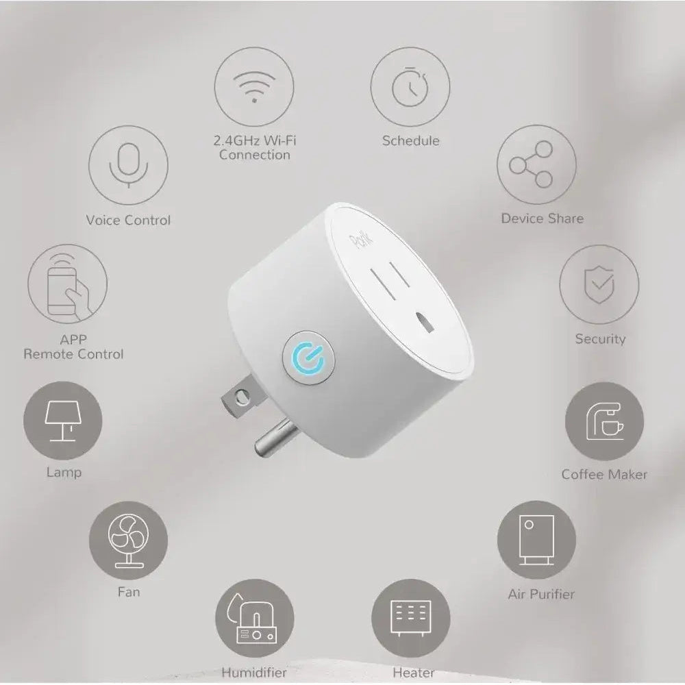 Enchufe Inteligente BSD01 WiFi para Automatización del Hogar