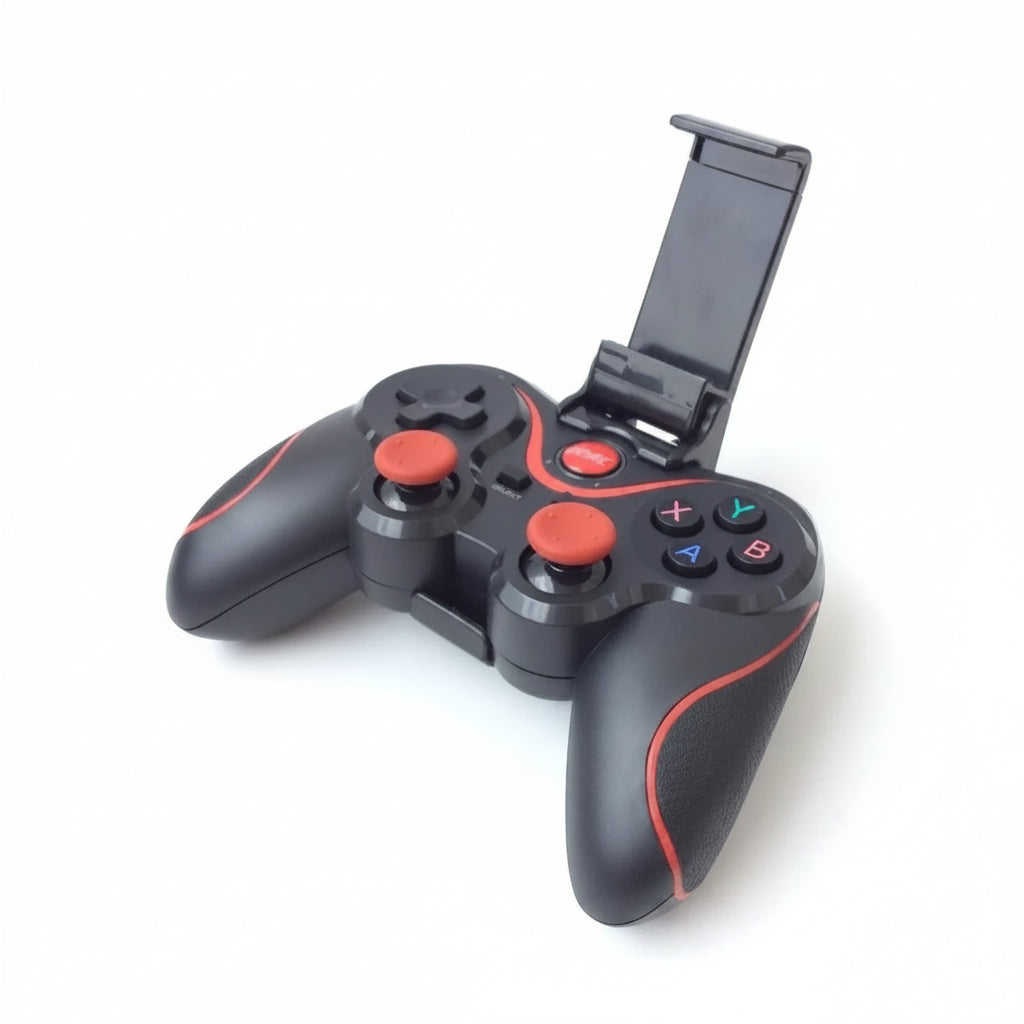 Control para Celular Bluetooth para Videojuegos con Soporte Ajustable