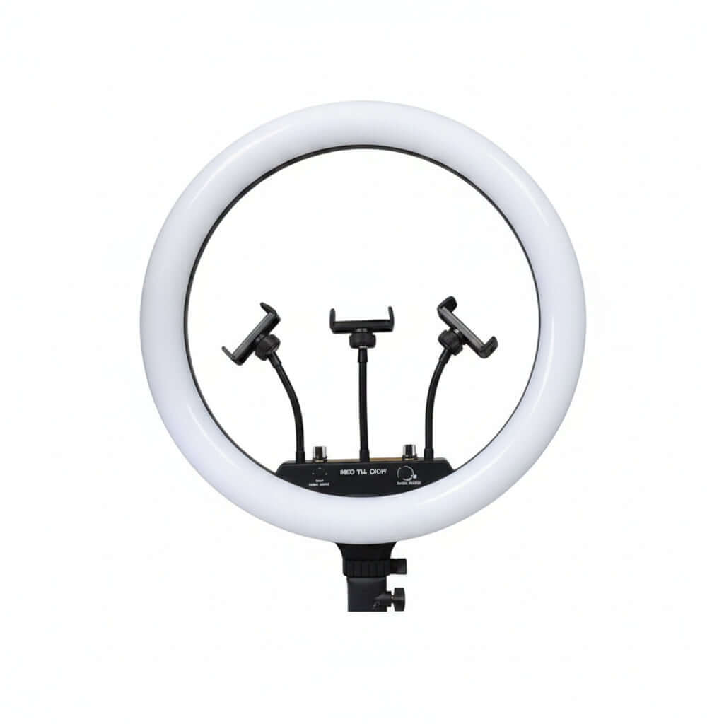 Aro de Luz LED 45 cm Profesional Regulable USB para Fotos y Videos