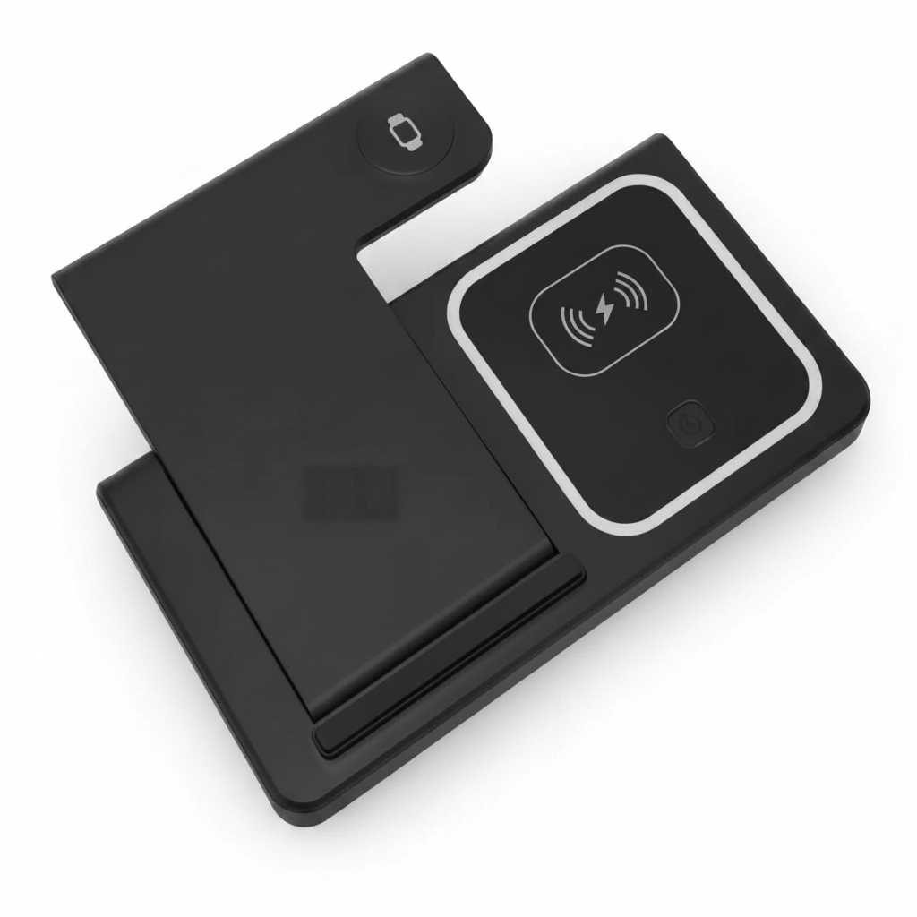 Cargador Inalámbrico TREQA 2 en 1 para Celular y Accesorios