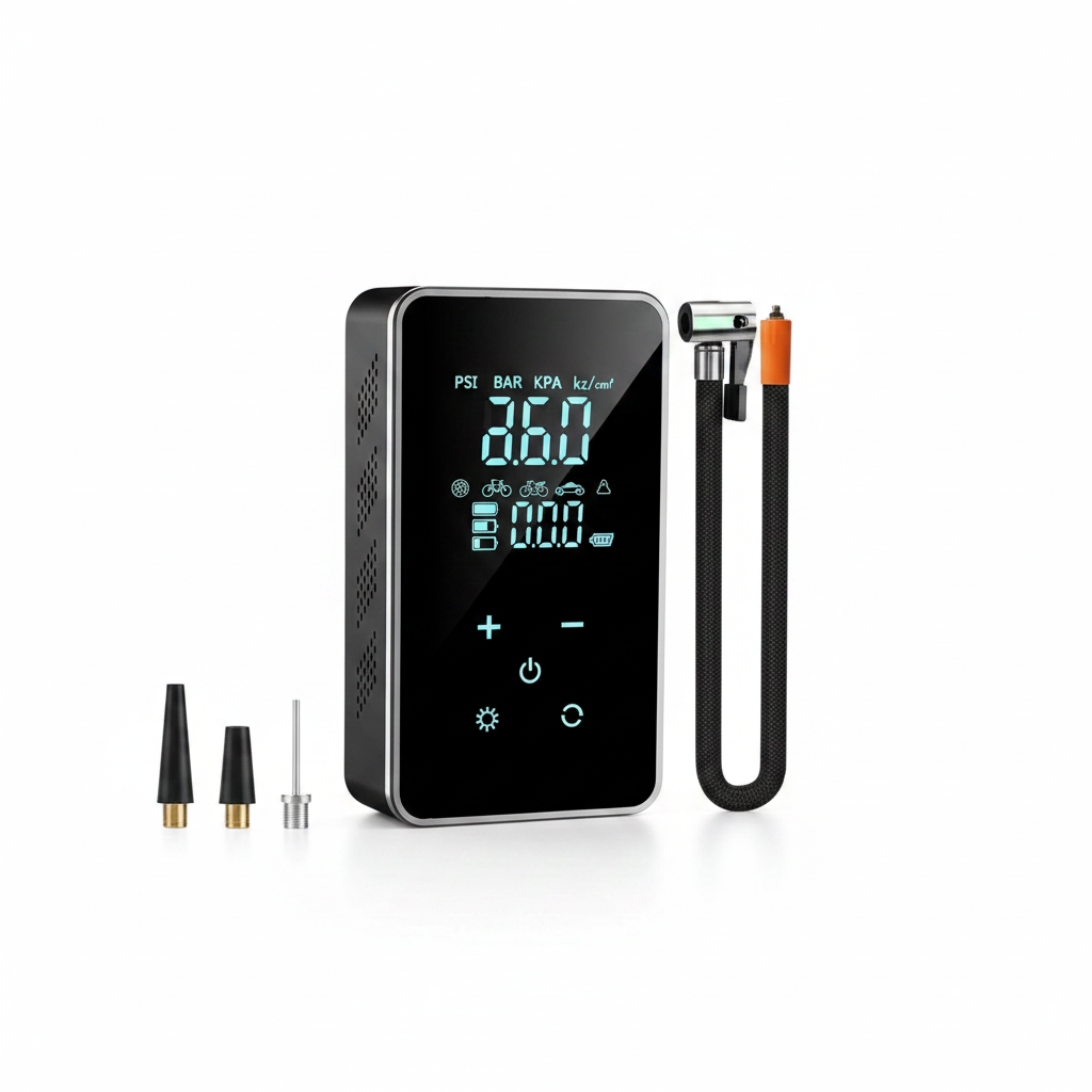 Compresor de Aire Digital 4 en 1 Recargable