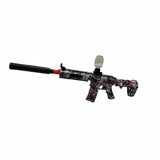 Rifle Lanzabolas de Gel PDX Eléctrico Recargable con Accesorios Completos