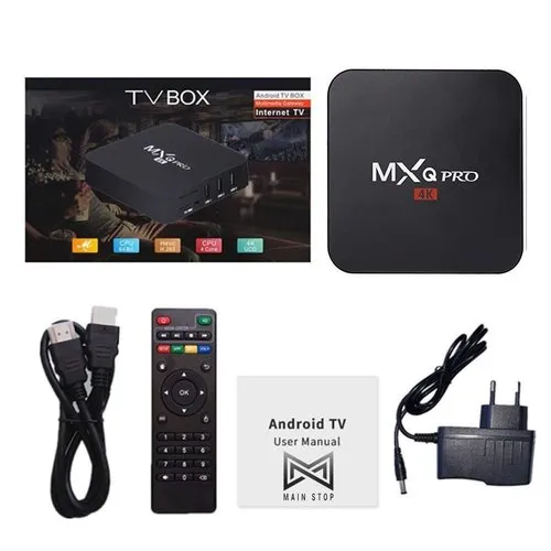 Android TV Box MXQ Pro 4K 16GB Streaming Apps