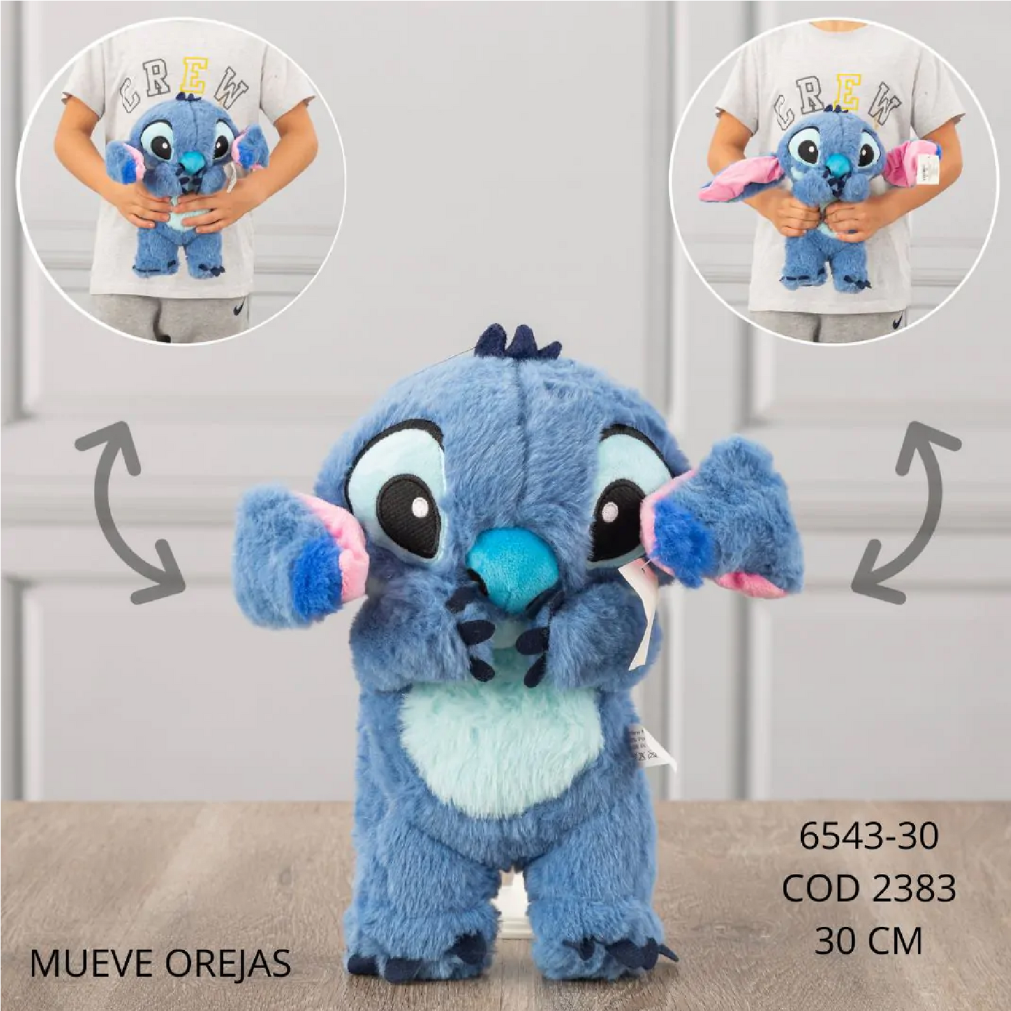 Peluche Stitch Musical Lilo & Stitch Suave