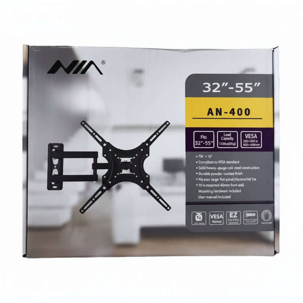 Soporte Articulado para TV 32-55 Pulgadas Acero Extensible