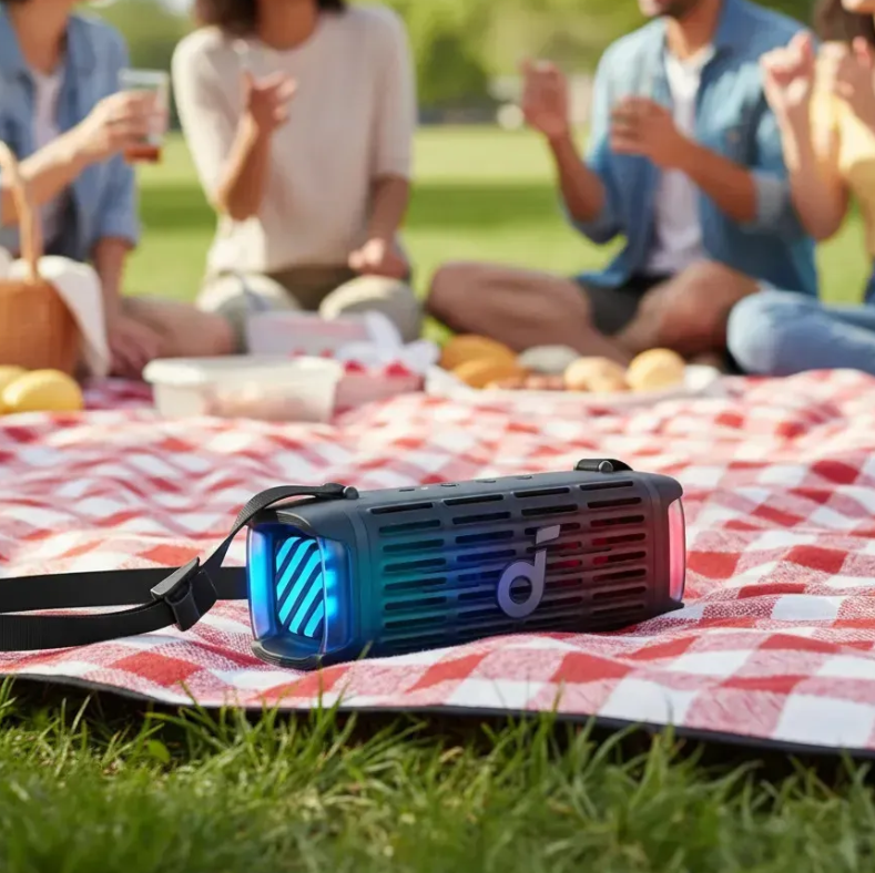 Parlante Bluetooth Soundcore Boom 3i 50W IP68 Negro