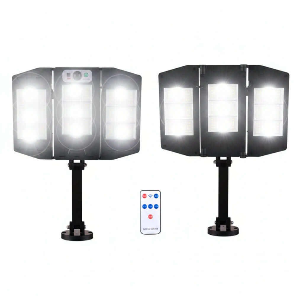 Reflector Solar LED 216 LEDs con Sensor de Movimiento y Control Remoto