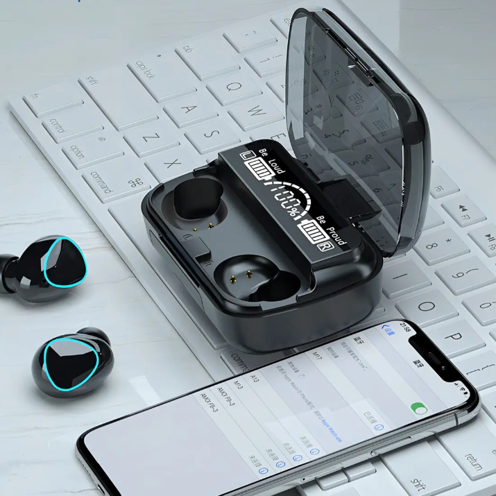 Audífonos Inalámbricos M10 Recargables In-Ear Bluetooth