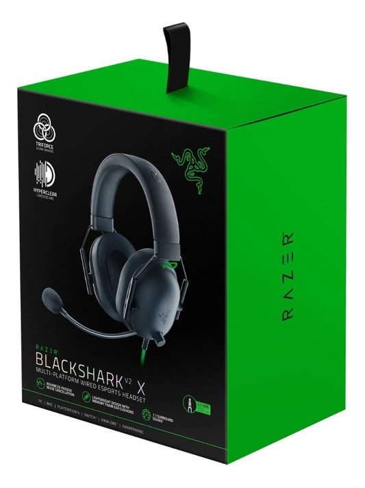 Audífonos Gamer Razer Blackshark V2 X Rz0403240100r3m1 Classic Negro - 2
