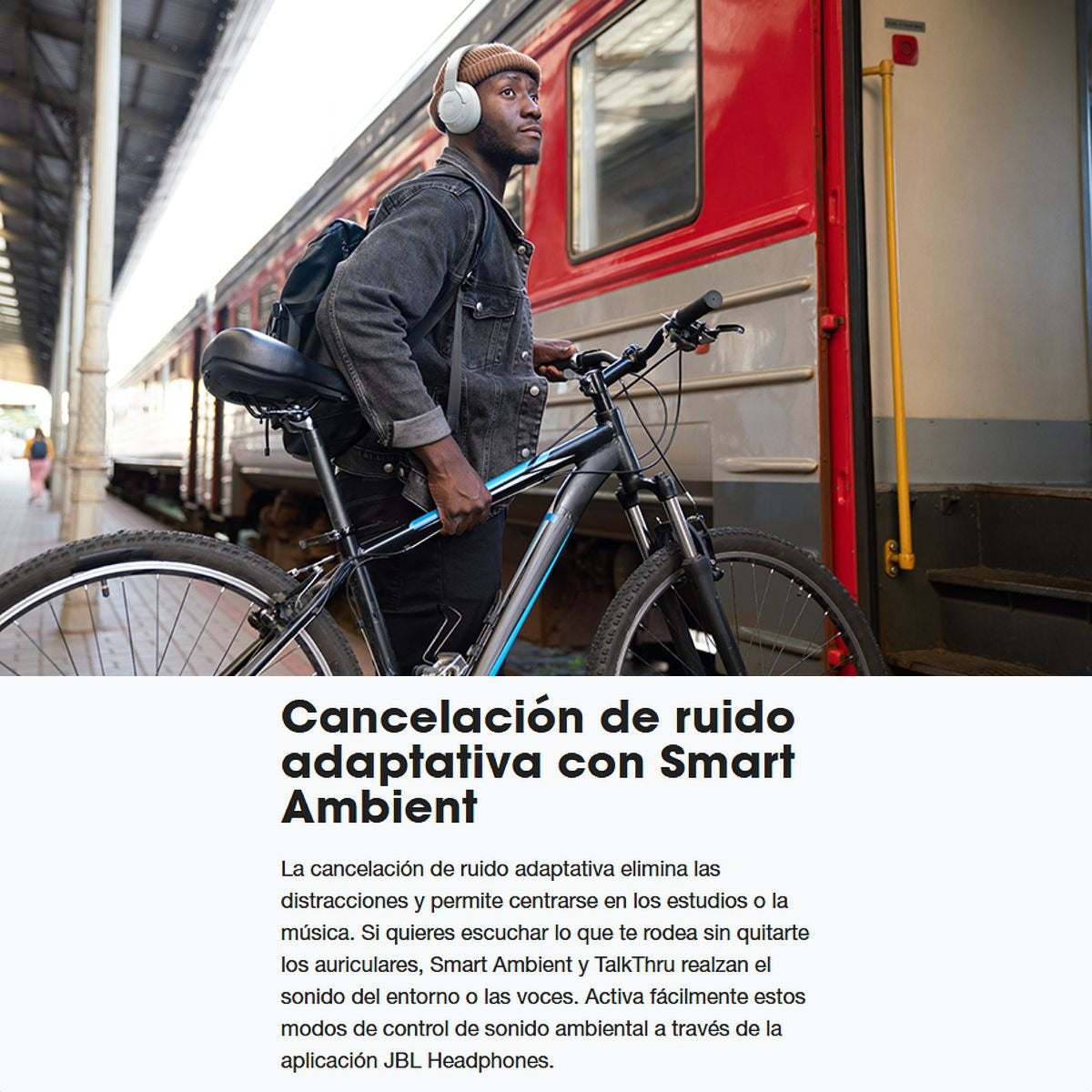 Auriculares Inalámbricos Jbl Tune 770nc 70 Horas Blanco - 6