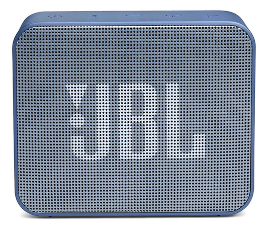 Altavoz Portátil Bluetooth Jbl Go Essential Azul, sonido potente y diseño compacto en color azul.