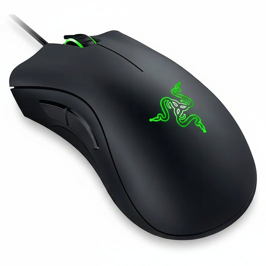 Ratón Razer Deathadder Essential Para Jugadores 5 Botones 6400 Dpi Color Negro - 2