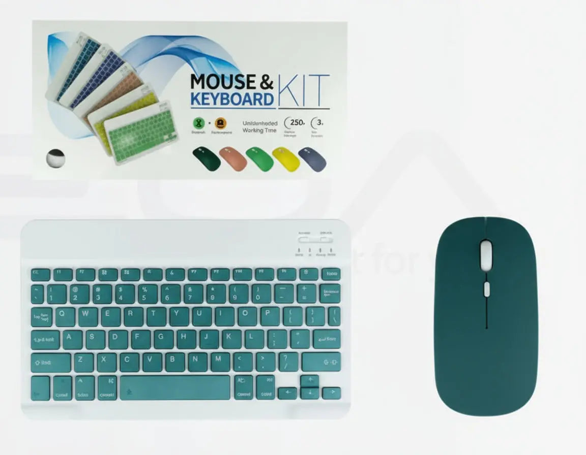 Combo Inalámbrico Teclado y Mouse – Kit Práctico y Ergonómico - Technology Check
