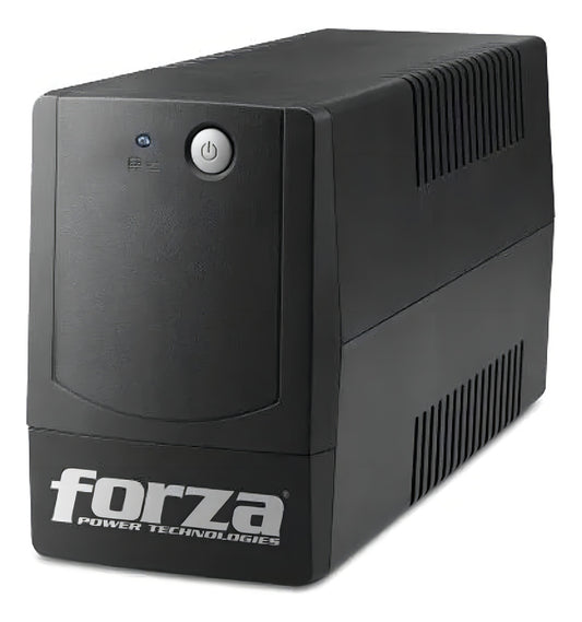 Ups Interactiva Forza BT-1001, 1000va/600w 8 Tomas Regulador Color Negro