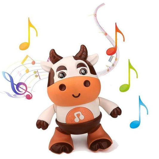 Robot Vaca Bailarina Juguete Eléctrico para Niños ABS