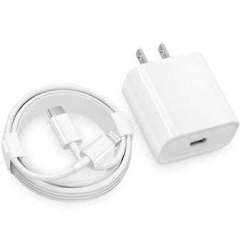 Cargador iPhone 25W Carga Rápida con Cable USB-C a Lightning