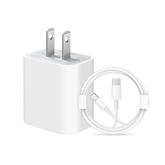 Cargador iPhone 25W Carga Rápida con Cable USB-C a Lightning