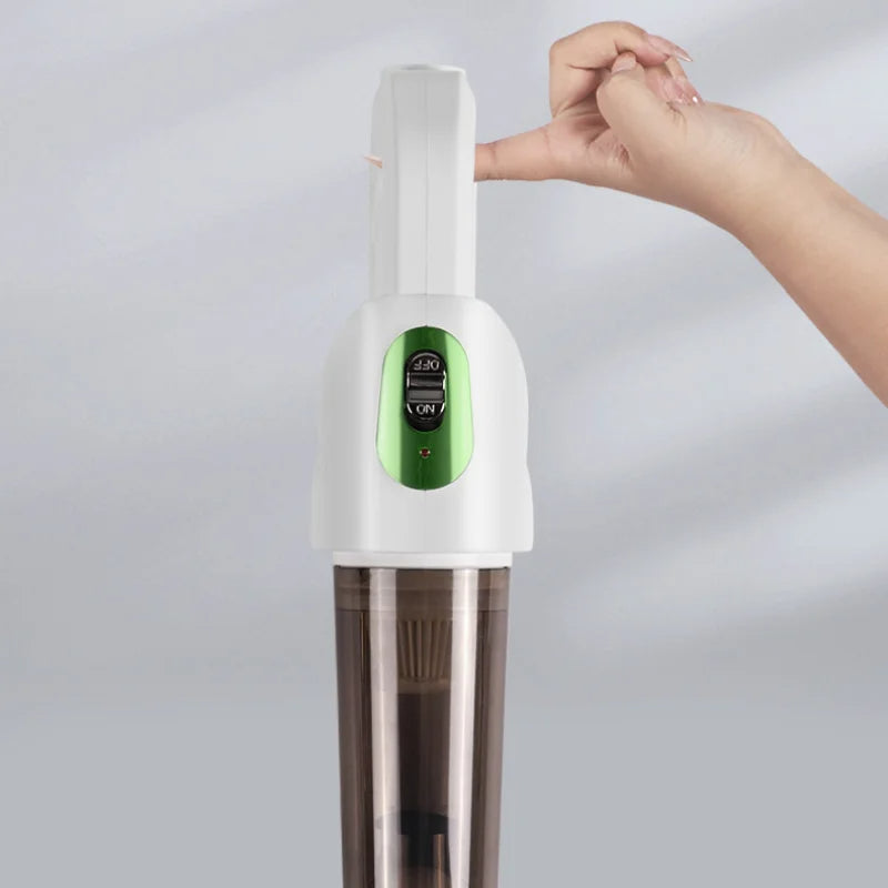 Aspiradora Portátil Inalámbrica 2 en 1 con Filtro HEPA 20000PA