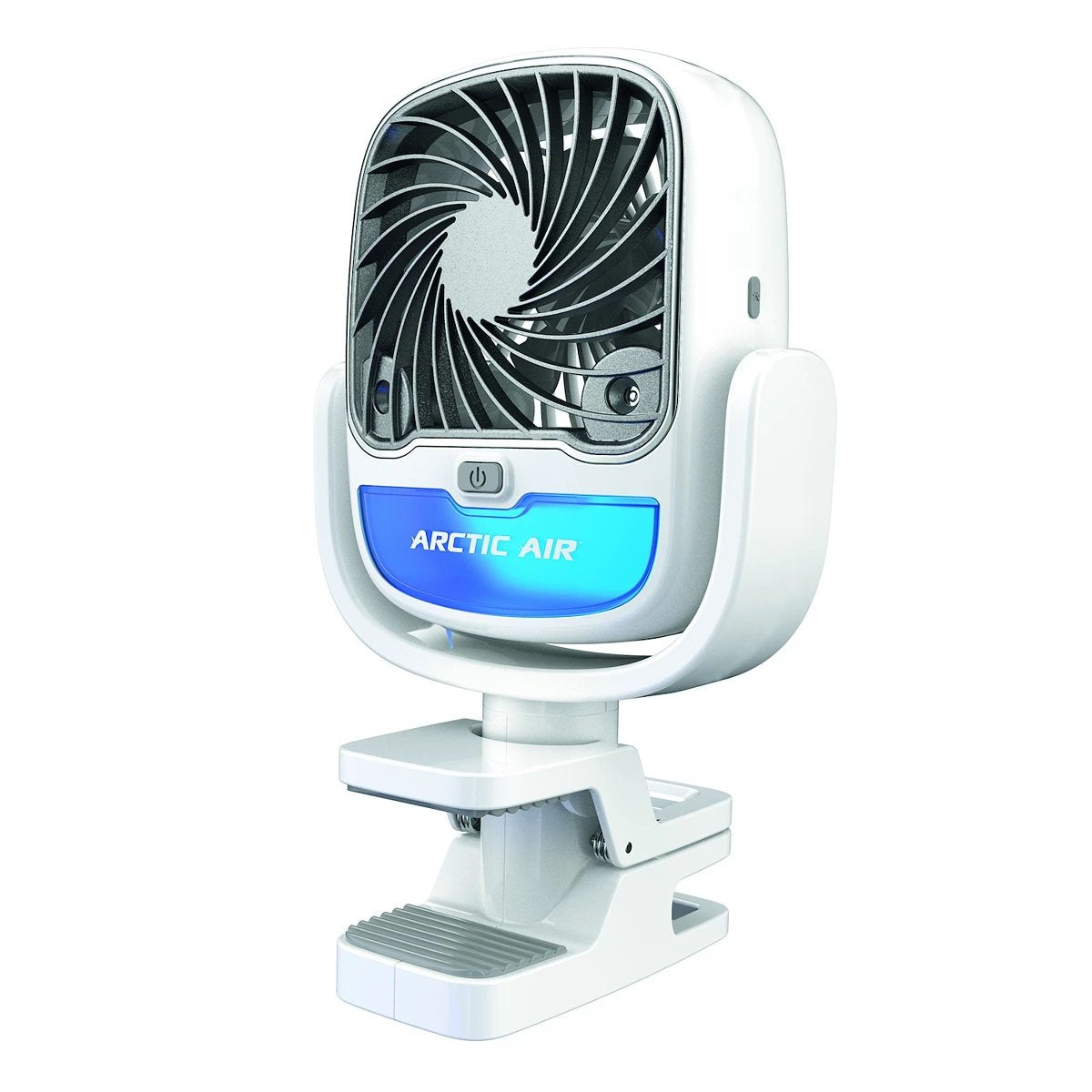 Ventilador Recargable 2 en 1 con Humidificador y Abrazadera