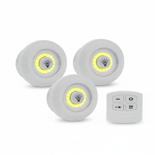 Luces LED Inalámbricas Set x3 FK23D-45