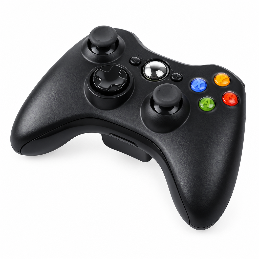 Control Inalámbrico Xbox 360 Wireless Negro