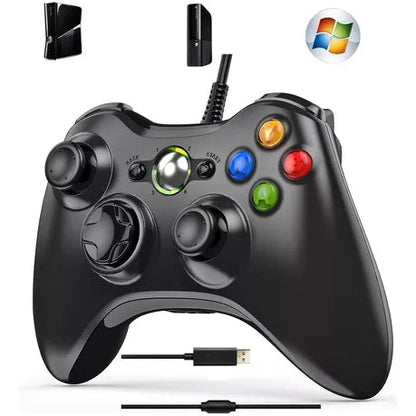 Control de Xbox 360 con Cable
