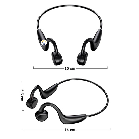 Audífonos de Conducción Ósea + Reloj Inteligente Bluetooth