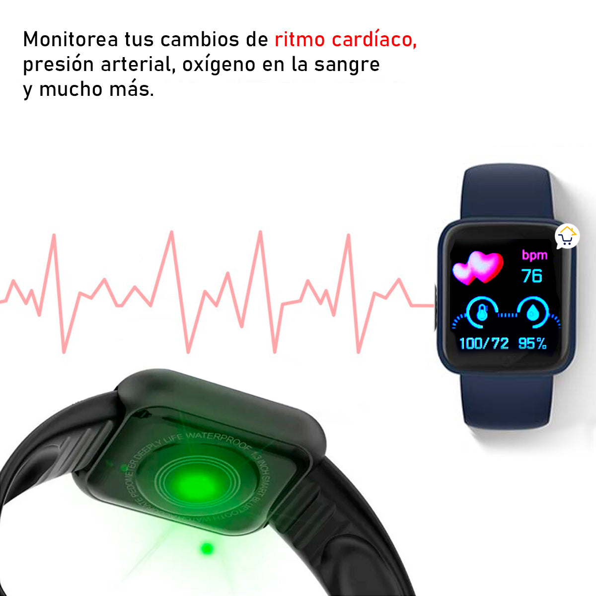 Audífonos de Conducción Ósea + Reloj Inteligente Bluetooth