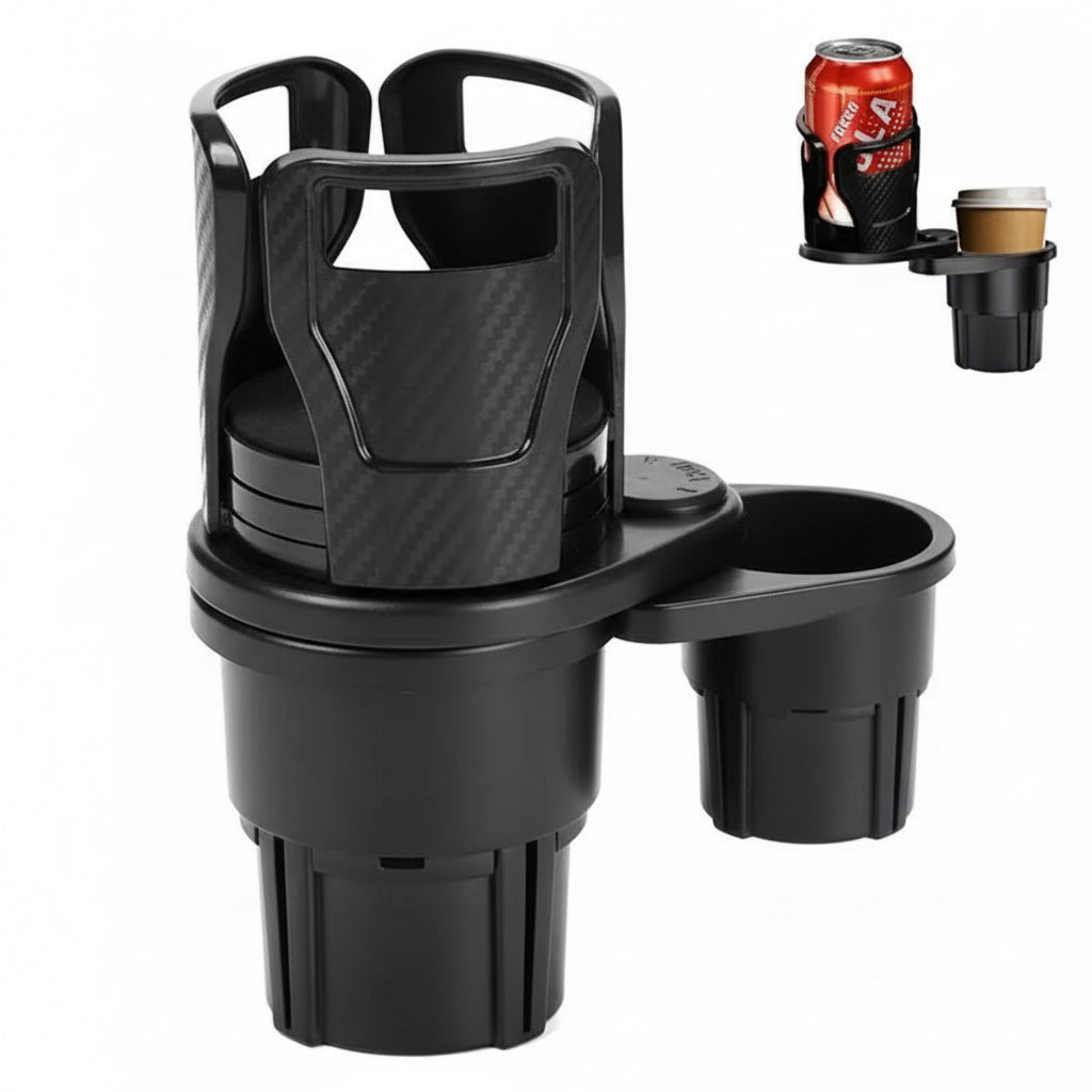 Portavasos Antideslizante KF23D-128 Doble Giratorio 360