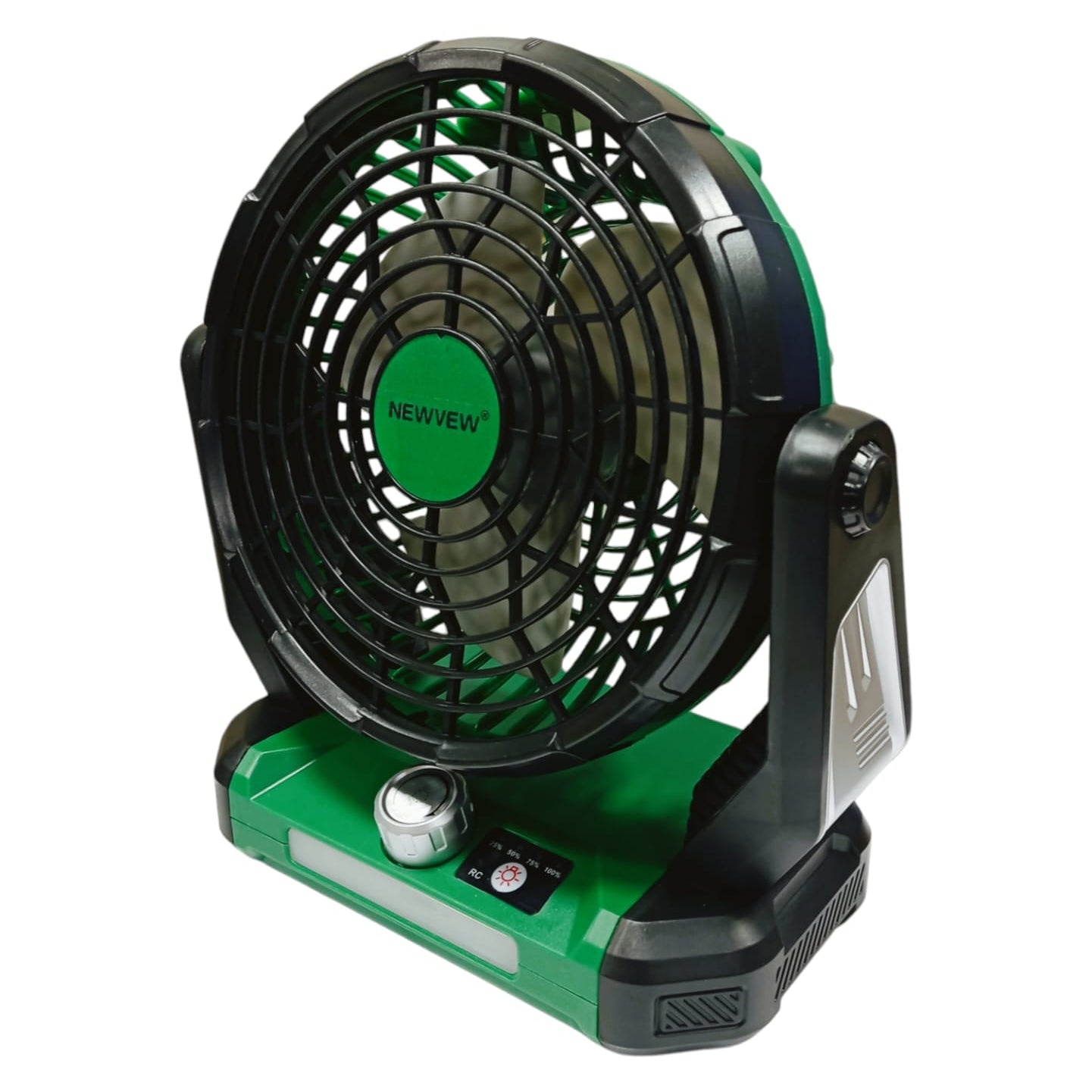 Ventilador Solar 26cm con Panel Solar y Control Remoto