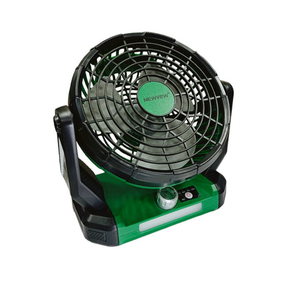 Ventilador Solar 26cm con Panel Solar y Control Remoto