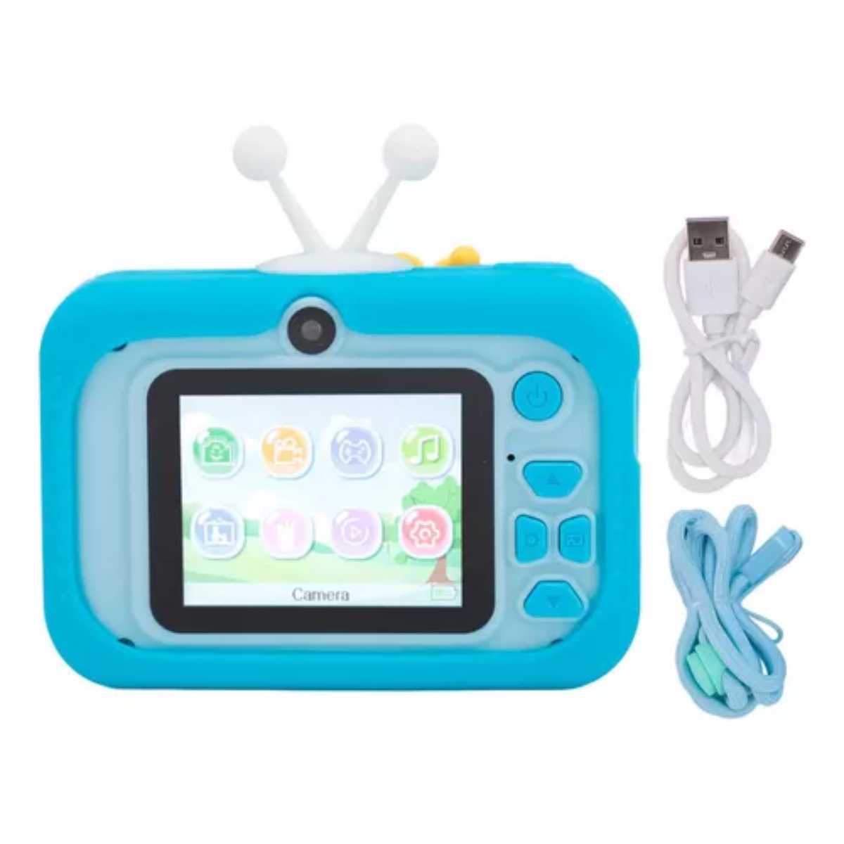 Cámara Digital Infantil Gusano Q2 20MP 720P