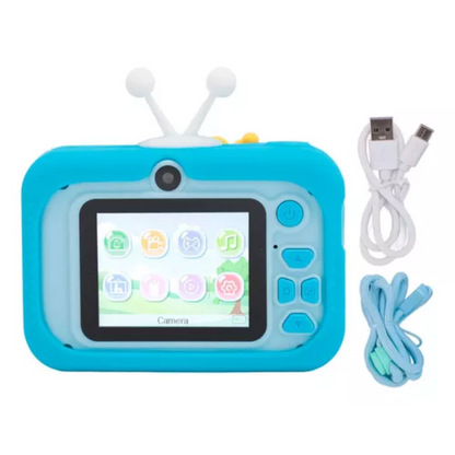 Cámara Digital Infantil Gusano Q2 20MP 720P