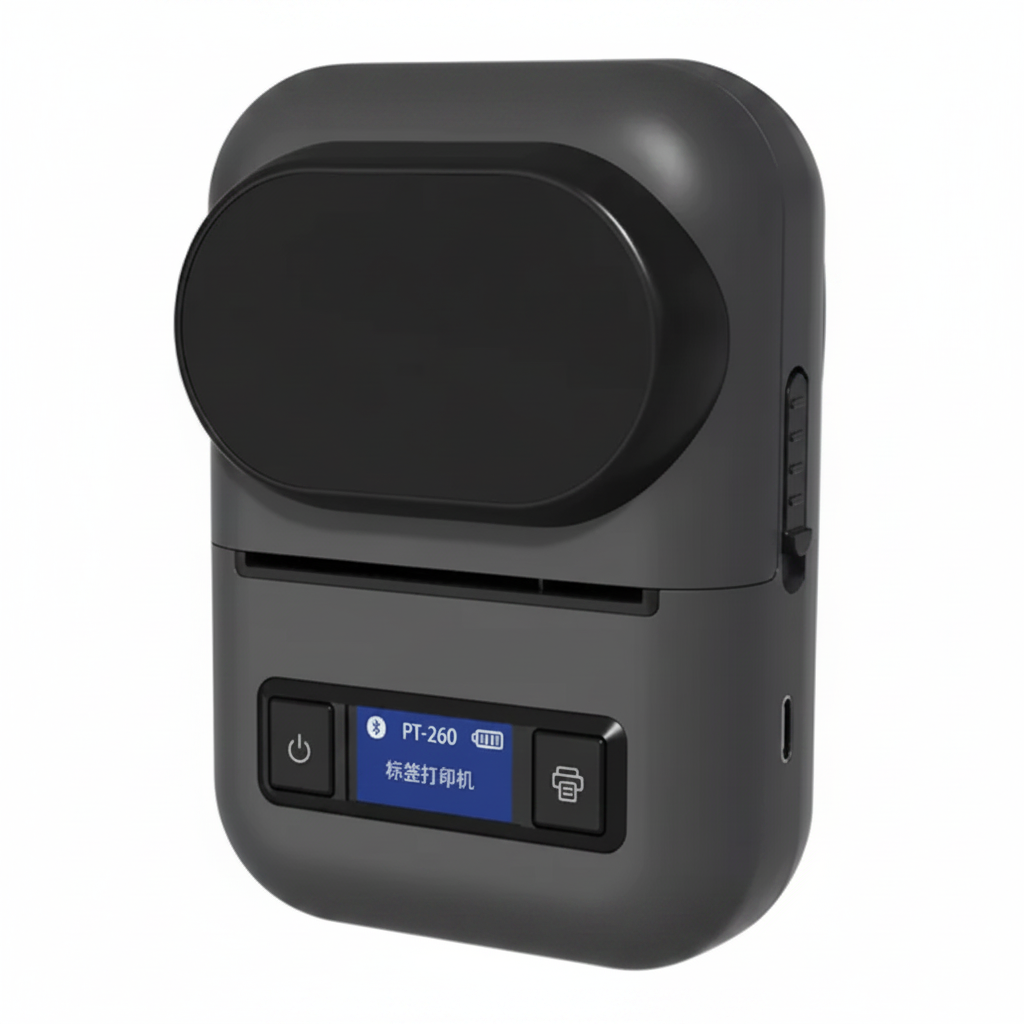 Impresora Térmica Portátil PT-260 Bluetooth 58mm 203DPI