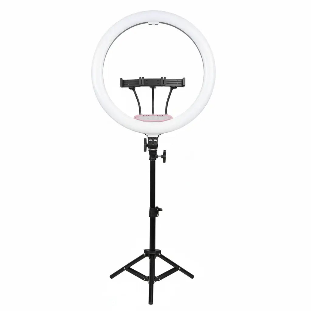 Aro de Luz LED 45 cm Profesional Regulable USB para Fotos y Videos