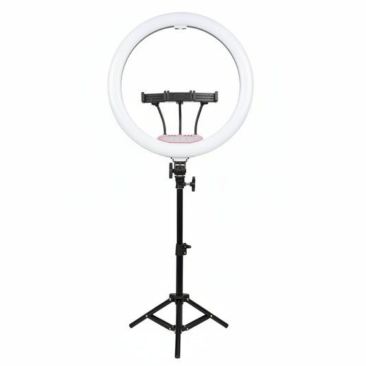Aro de Luz LED 45 cm Profesional Regulable USB para Fotos y Videos
