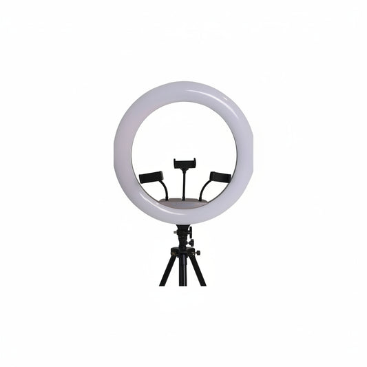 Aro de Luz LED 45 cm Profesional Regulable USB para Fotos y Videos