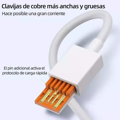 Cargador Xiaomi 67W Carga Rápida PD/QC con Cable USB-C