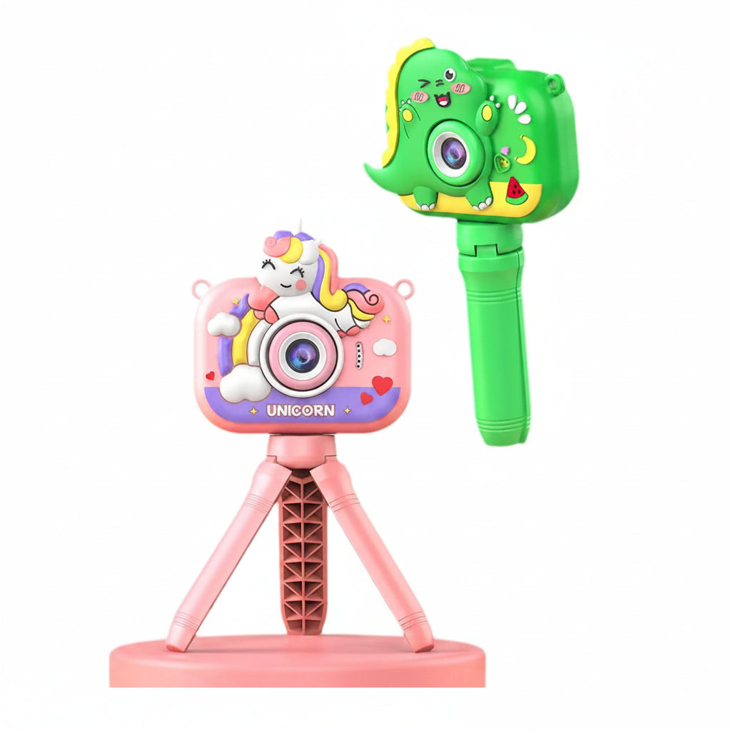 Cámara Digital Infantil con Trípode Unicornio Rana