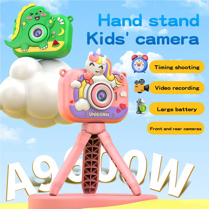 Cámara Digital Infantil con Trípode Unicornio Rana