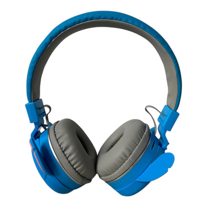 Audífonos Bluetooth Stitch Niños Diadema Azul y Rosa