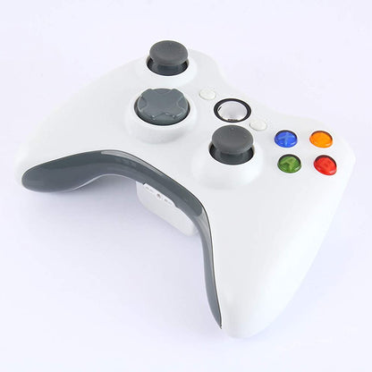 Control Inalámbrico Xbox 360 Wireless Negro y Blanco