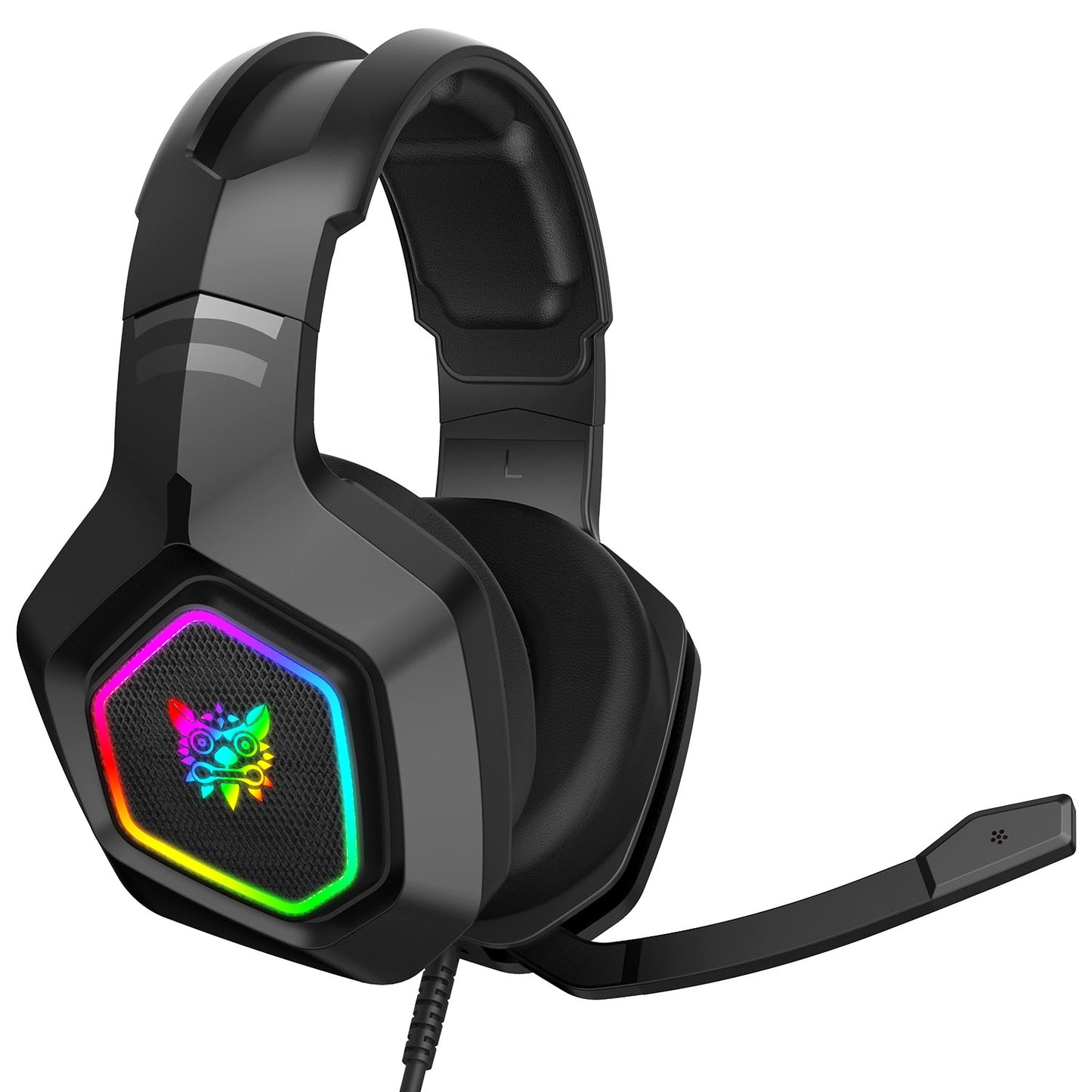 Diadema Gamer ONIKUMA K10 RGB 50mm 3.5mm PC Consola