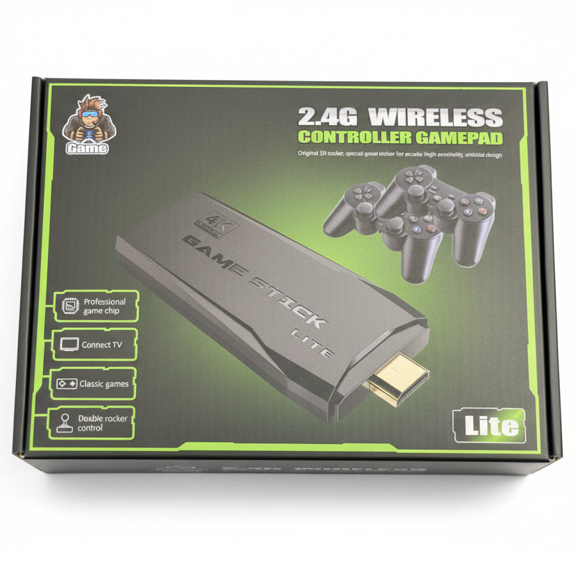 Consola Retro de Juegos Inalámbrica HDMI 4K