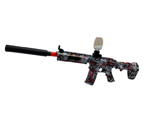 Rifle Lanzabolas de Gel PDX Eléctrico Recargable con Accesorios Completos